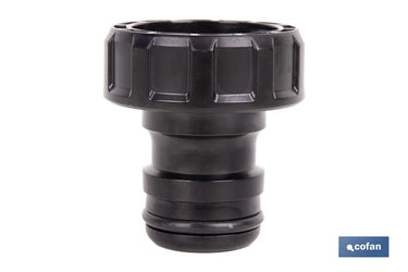 Cofan – Adaptador de Polipropileno con Rosca Hembra de 1